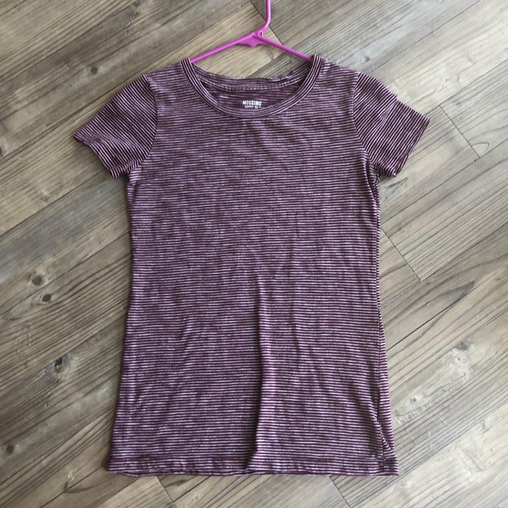 Short Sleeve Striped Tee